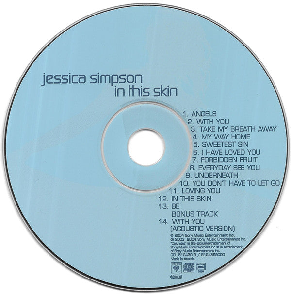 Jessica Simpson : In This Skin (CD, Album)