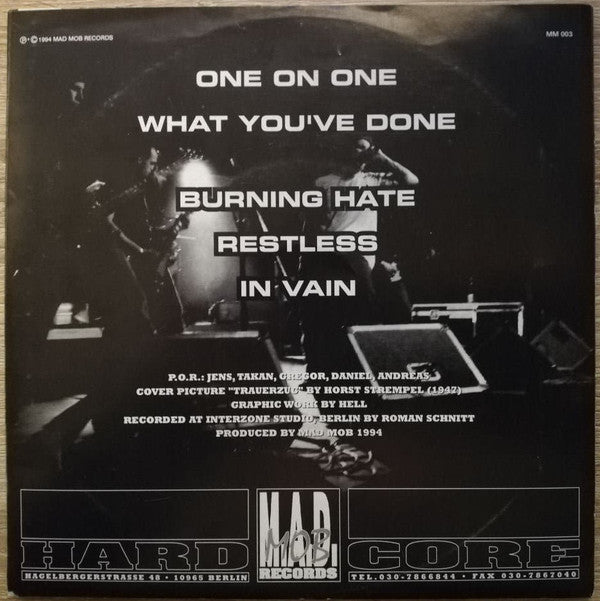 Prophecy Of Rage : Restless (7")