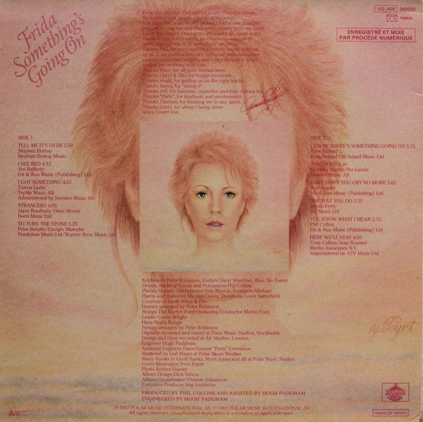 Frida : Something's Going On (LP, Album)