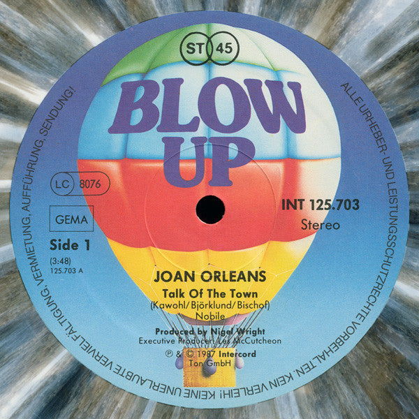 Joan Orleans : Talk Of The Town (12", Maxi, Bla)