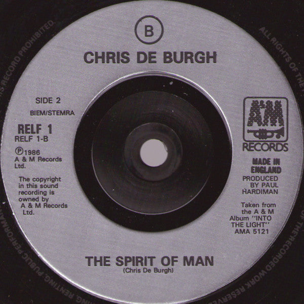 Chris de Burgh : The Simple Truth (Campaign For Kurdish Refugees) (7", Single, Sil)