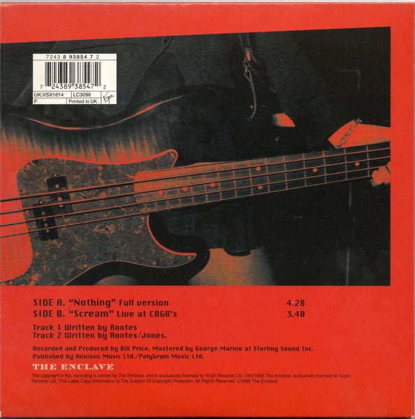 Fluffy (4) : Nothing (7", Single, Par)