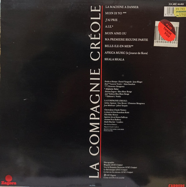 La Compagnie Créole : La Machine A Danser (LP, Album)
