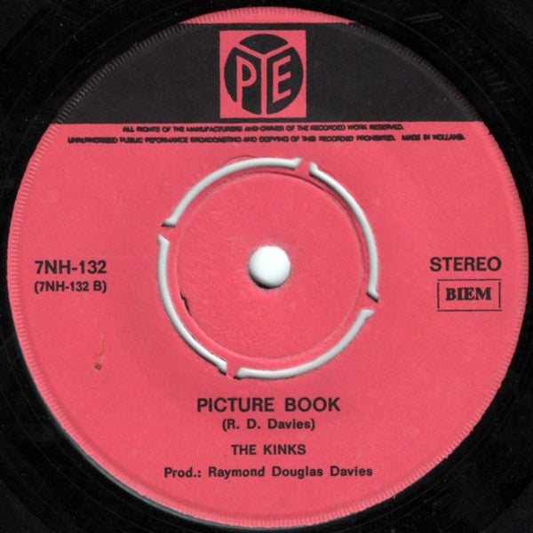 The Kinks : Starstruck / Picture Book (7")