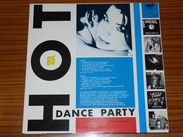 Various : Hot Dance Party (LP, Comp, Mixed)