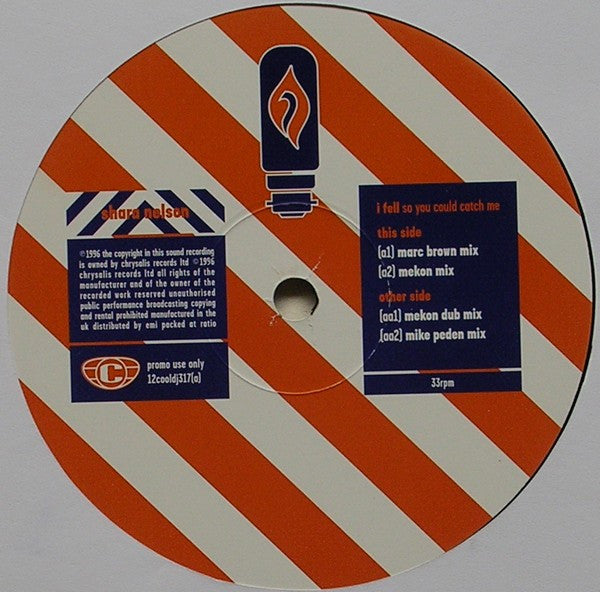 Shara Nelson : I Fell So You Could Catch Me (12", Promo)