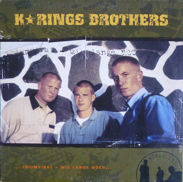 K'Rings Brothers : ...Triumvirat / Wie Lange Noch... (12")