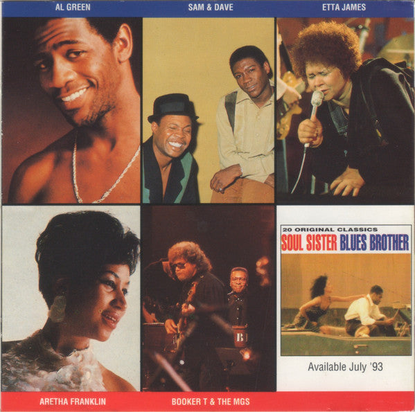 Various : Blues Brother Soul Sister (CD, Album, Comp)