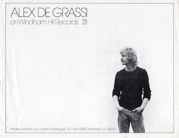 Alex De Grassi : Clockwork (LP, Album)