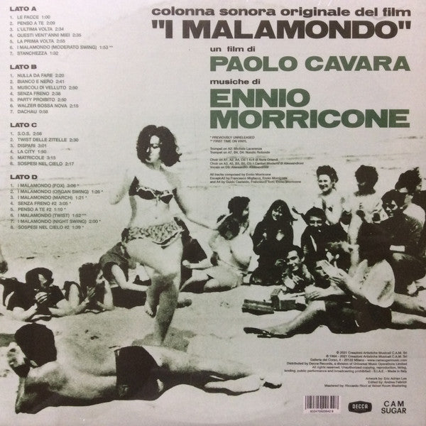 Ennio Morricone : I Malamondo (2xLP, Album, RE, RM)