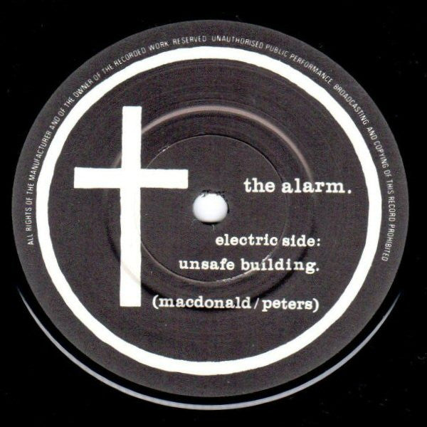 The Alarm : Unsafe Building (7", Single)