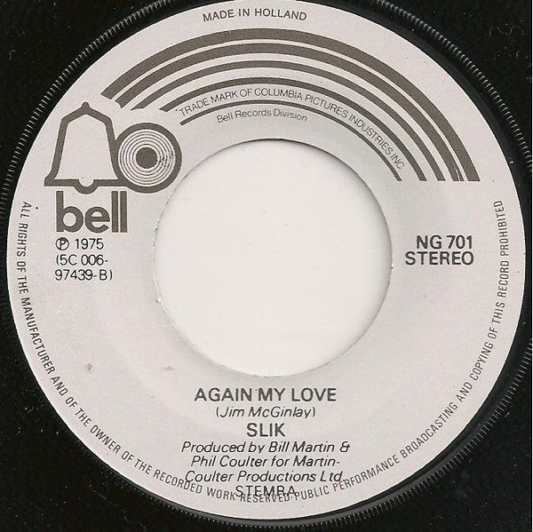 Slik : Forever And Ever (7", Single, Gre)