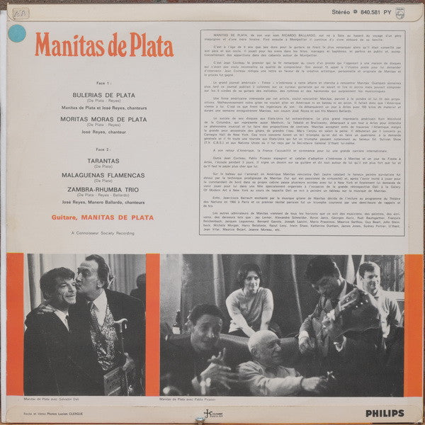 Manitas De Plata : Manitas De Plata (LP)