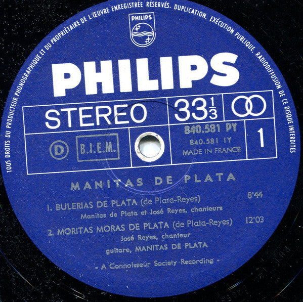 Manitas De Plata : Manitas De Plata (LP)