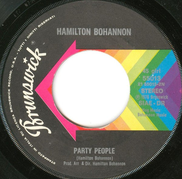 Hamilton Bohannon : Dance Your Ass Off / Party People (7", Single)