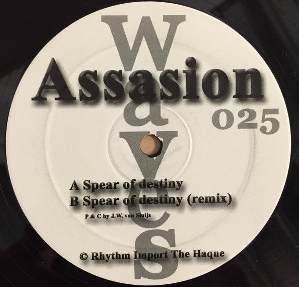 Assasion : Spear Of Destiny (12")