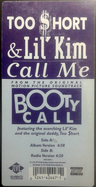 Too $hort* & Lil' Kim : Call Me (12")