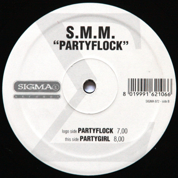Supermarco May : Partyflock (12", Ltd, Promo)