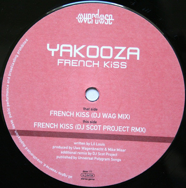 Yakooza : French Kiss (12")