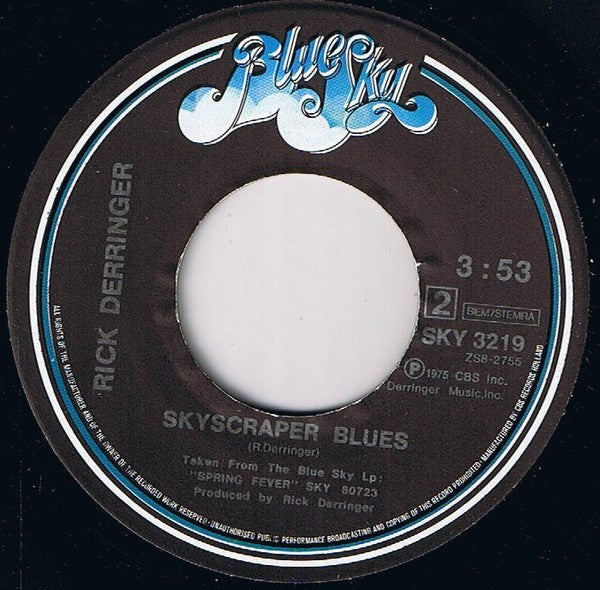Rick Derringer : Hang On Sloopy (7")