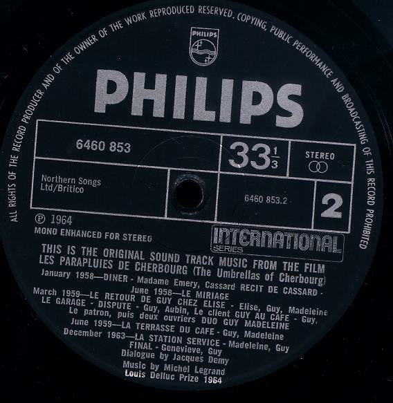Michel Legrand : Les Parapluies De Cherbourg (The Umbrellas Of Cherbourg) - (Original Soundtrack) (LP, Album, RE)