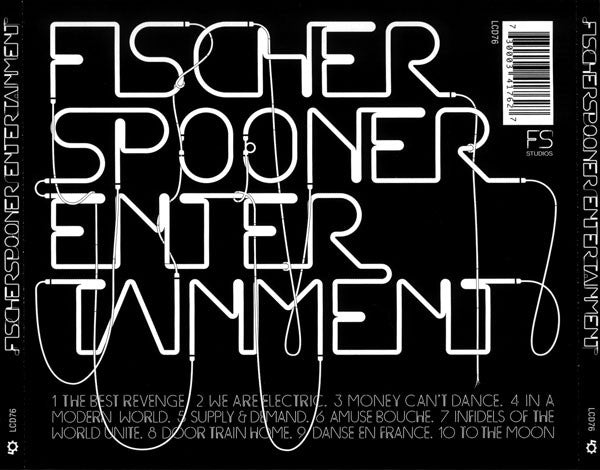 Fischerspooner : Entertainment (CD, Album, Bla)