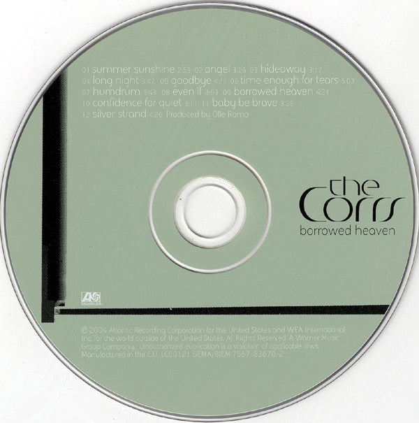 The Corrs : Borrowed Heaven (CD, Album)