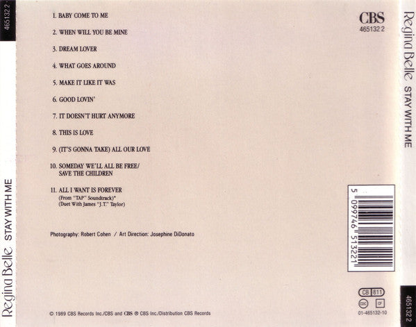 Regina Belle : Stay With Me (CD, Album)