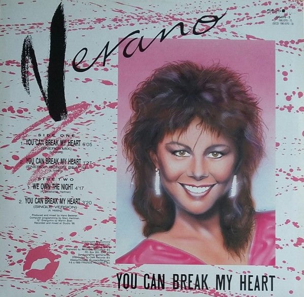 Maria Verano : You Can Break My Heart (12")