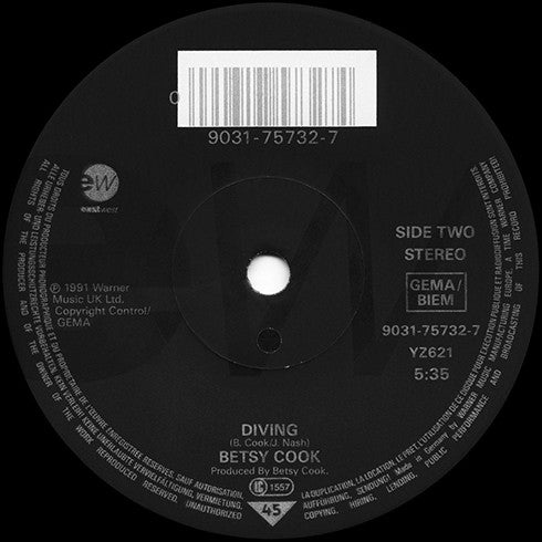 Betsy Cook : Love Is The Groove (7", Single, Sol)