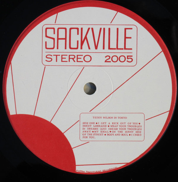 Teddy Wilson : Teddy Wilson In Tokyo (LP)