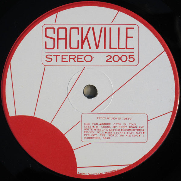 Teddy Wilson : Teddy Wilson In Tokyo (LP)