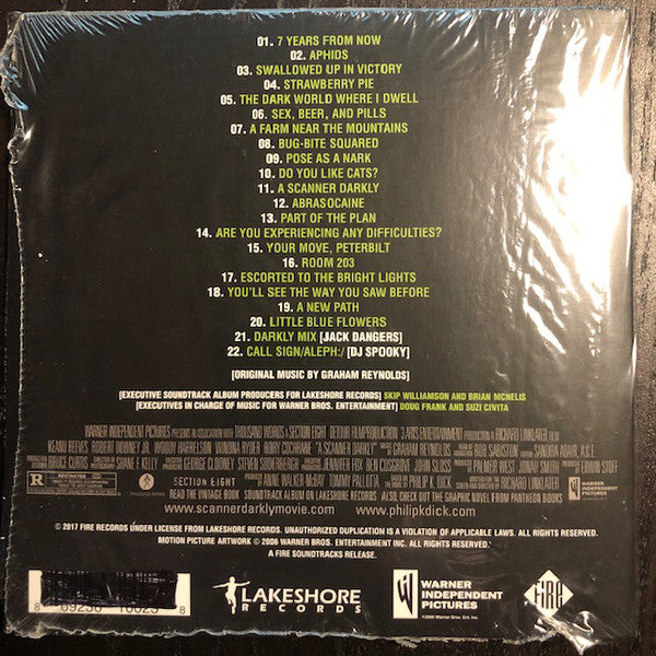 Graham Reynolds : A Scanner Darkly (Original Motion Picture Soundtrack) (CD, Album, RE)