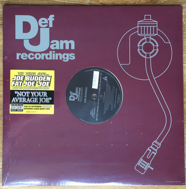 Joe Budden Feat. DJ Kayslay*, Fat Joe And Joe : Not Your Average Joe (12")