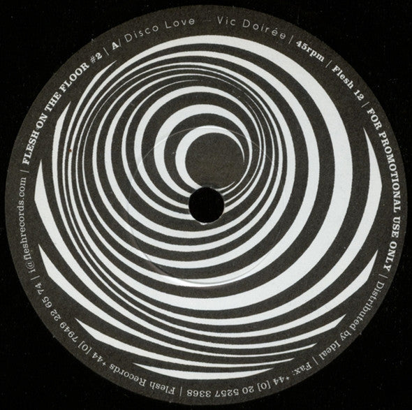 Vic Doirée : Flesh On The Floor #2 (7", Promo)