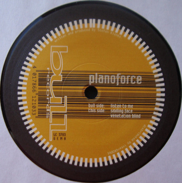 Planoforce : Listen To Me (12")