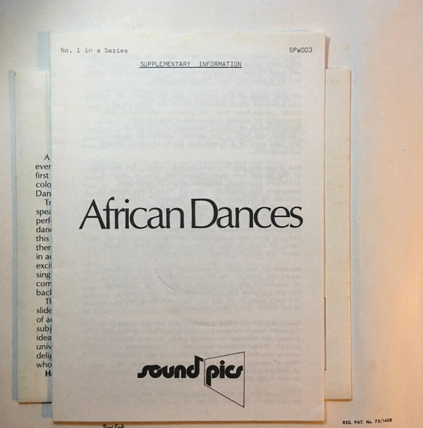 Various : African Dances (7", S/Edition)