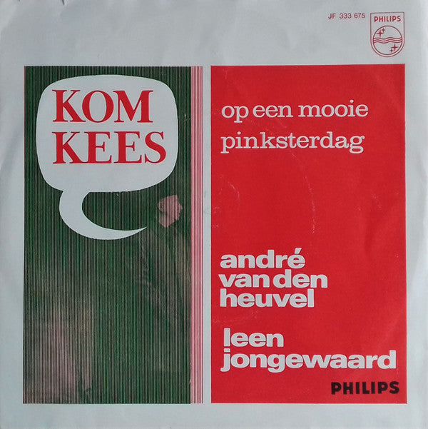 André van den Heuvel En Leen Jongewaard : Op Een Mooie Pinksterdag (7", Single, Mono)