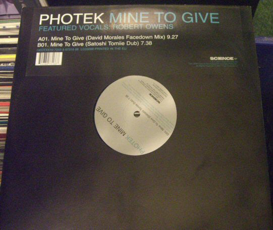 Photek : Mine To Give (12")