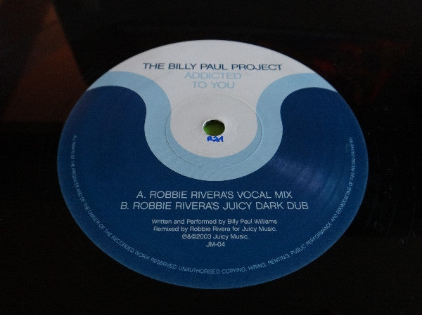The Billy Paul Project : Addicted To You (12")