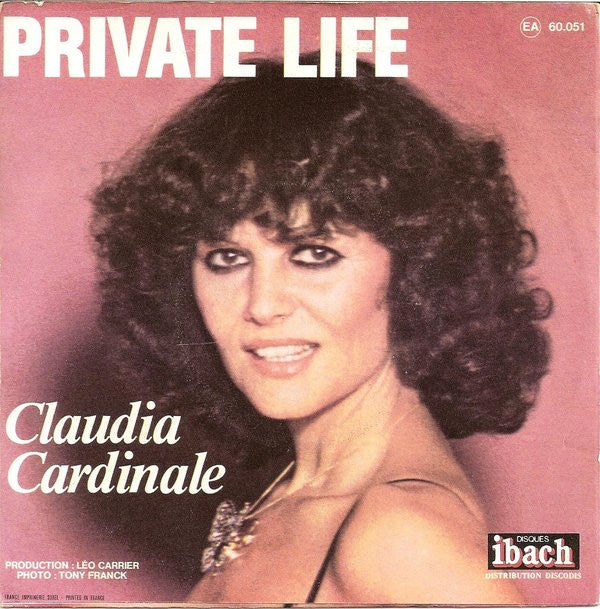 Claudia Cardinale : Sun... I Love You (7")