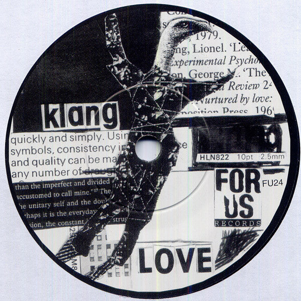 Klang (2) : L.O.V.E. (7", Single, Ltd)