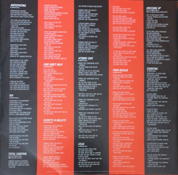 The Motels : The Motels (LP, Album)