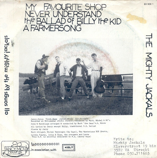 The Mighty Jackals : Heartbreak Rodeo (7", EP)