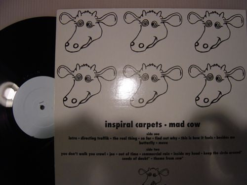 Inspiral Carpets : Mad Cow (LP, Unofficial, W/Lbl)