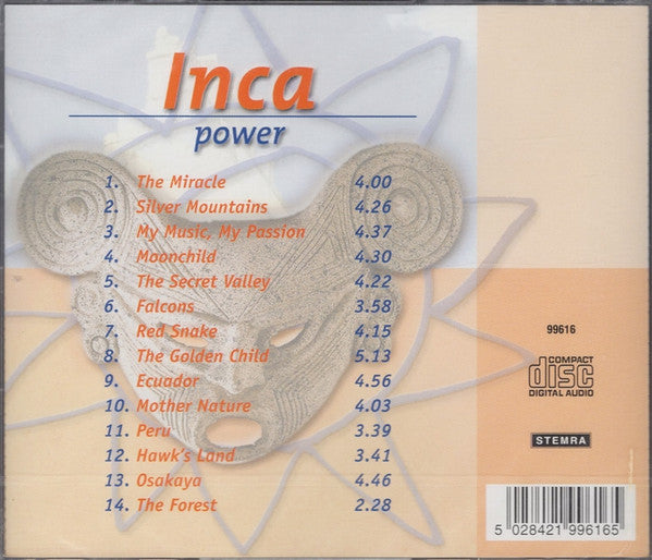 Unknown Artist : Inca Power (CD, Album)