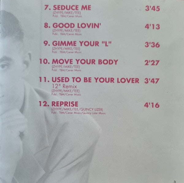 Zhype : Seduce Me (CD, Album)