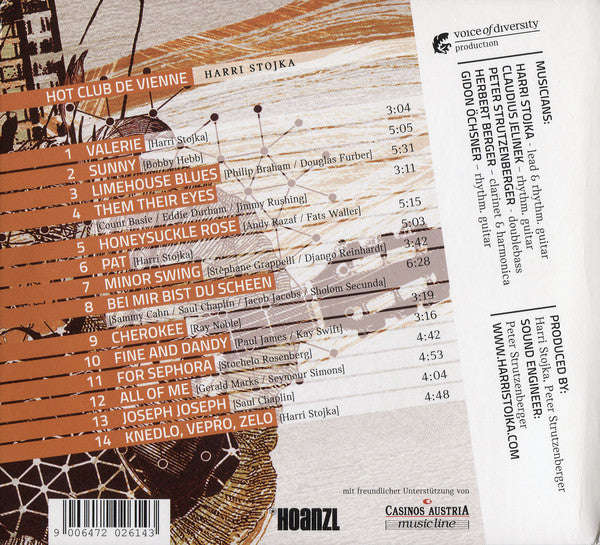 Harri Stojka : Hot Club De Vienne (CD, Album)