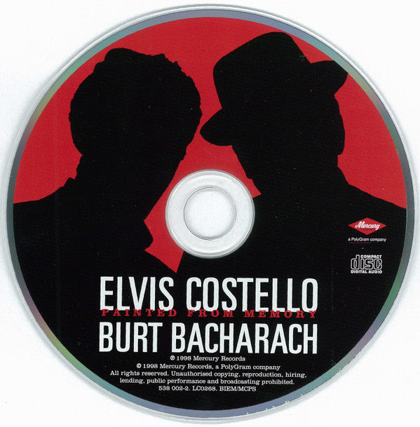 Elvis Costello With Burt Bacharach : Painted From Memory (The New Songs Of Bacharach & Costello) (HDCD, Album)
