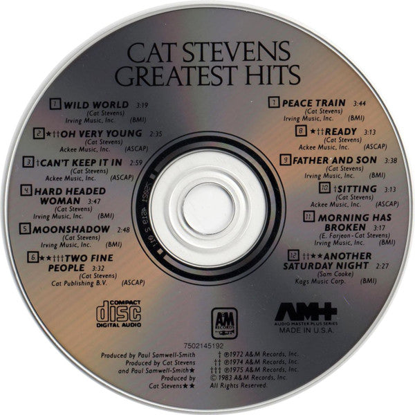 Cat Stevens : Greatest Hits (CD, Comp)